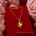 Shangjie Oem Joyas Christmas Gift Fashion Heart Colares Jóias de ouro colares de ouro para mulheres pingentes de maçã para colar